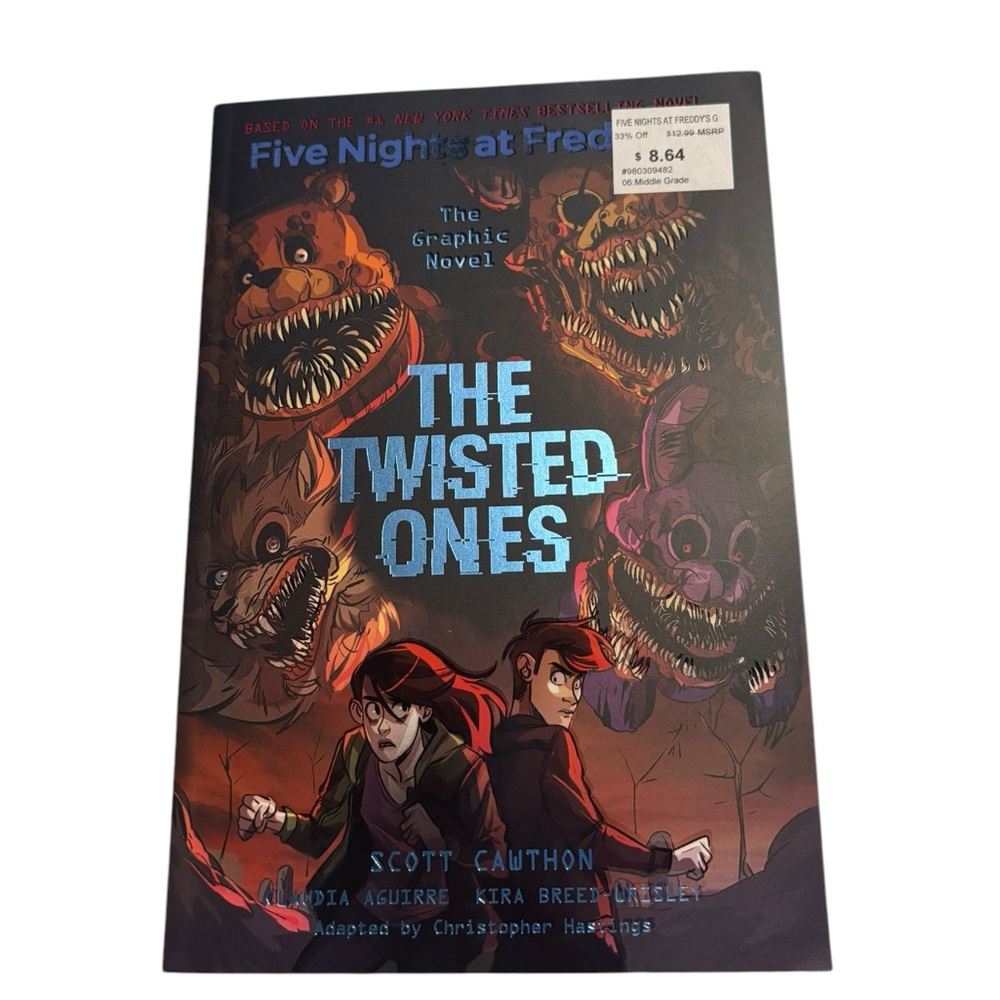 Five Nights at Freddy’s:‎ The Twisted Ones (The Graphic Novel) (Scholastic 2021)